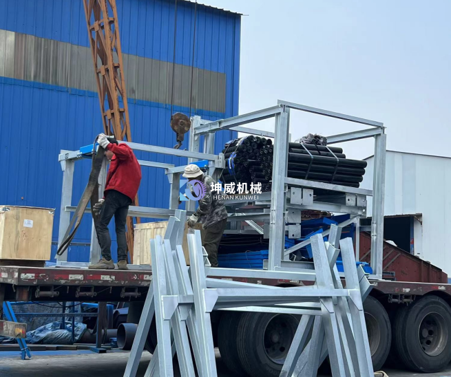 惠州平皮帶機發貨現場